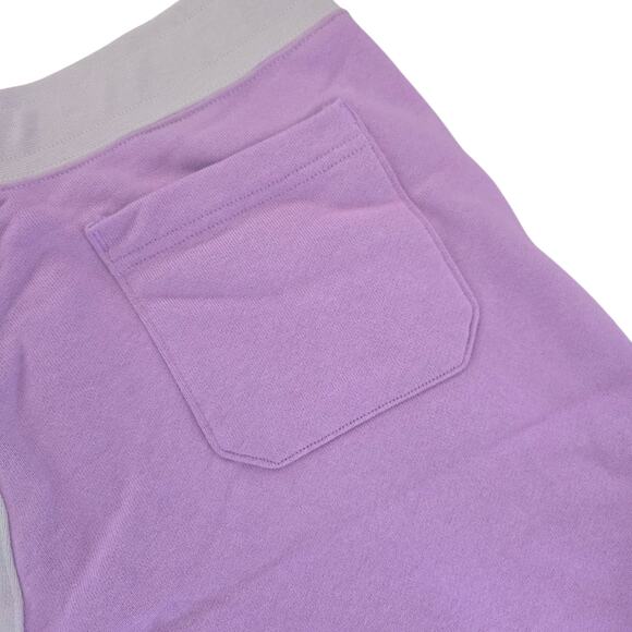 NWT! Women's Jordan Flight Fleece Color-Block Shorts Pink Purple XL - Picture 9 of 11